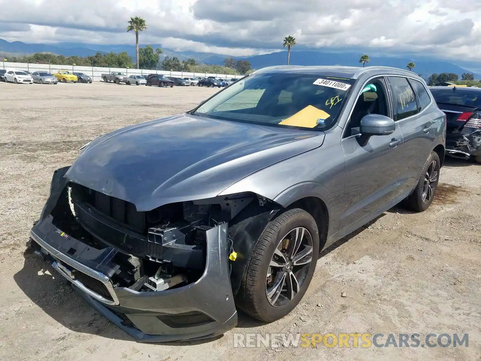 2 Photograph of a damaged car LYV102DK1KB238165 VOLVO XC60 T5 MO 2019