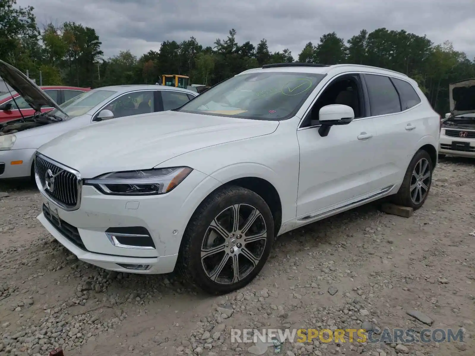 2 Photograph of a damaged car LYVA22RLXKB227757 VOLVO XC60 T6 IN 2019