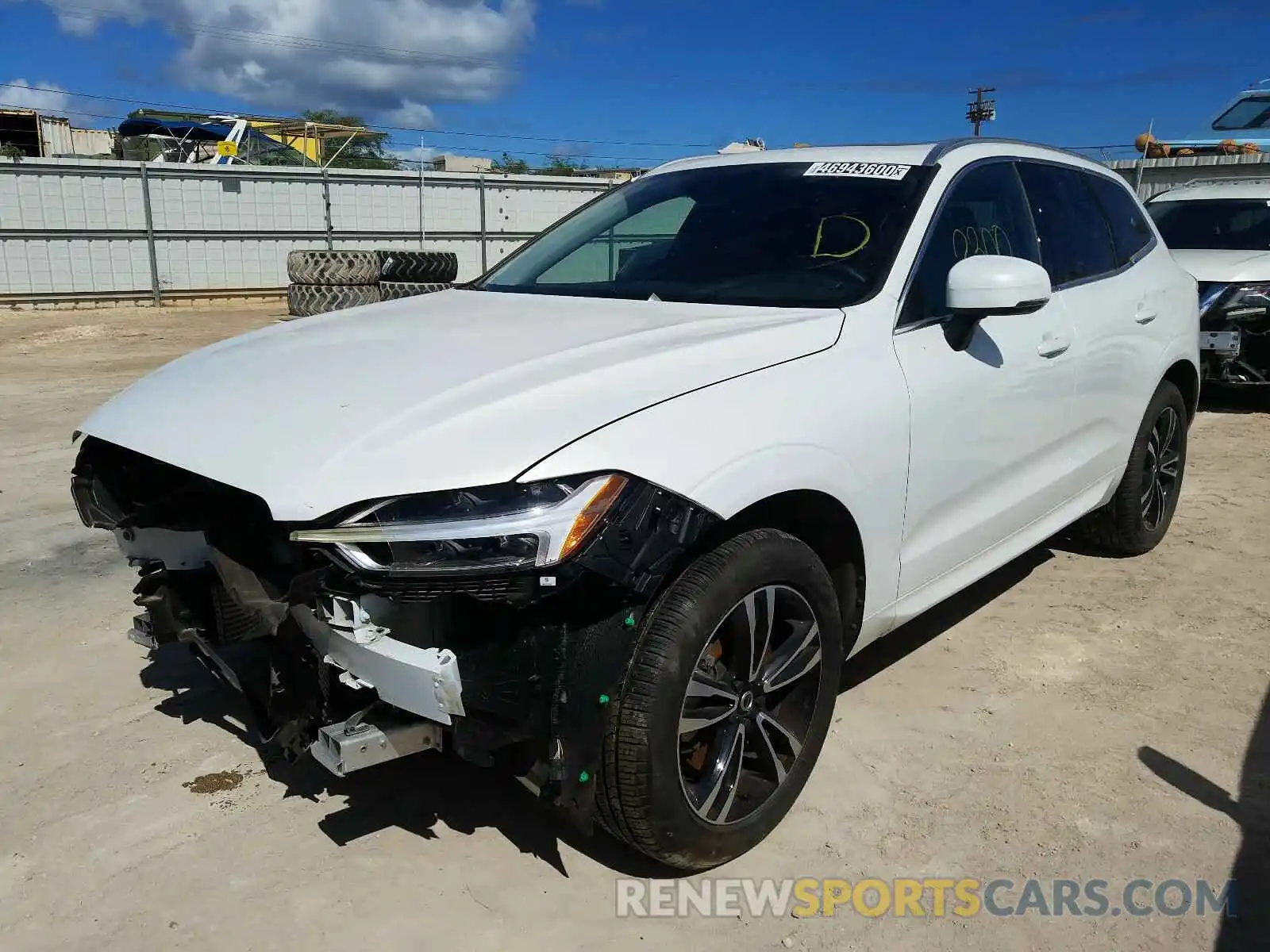 2 Photograph of a damaged car YV4A22RK9L1455178 VOLVO XC60 T6 MO 2020