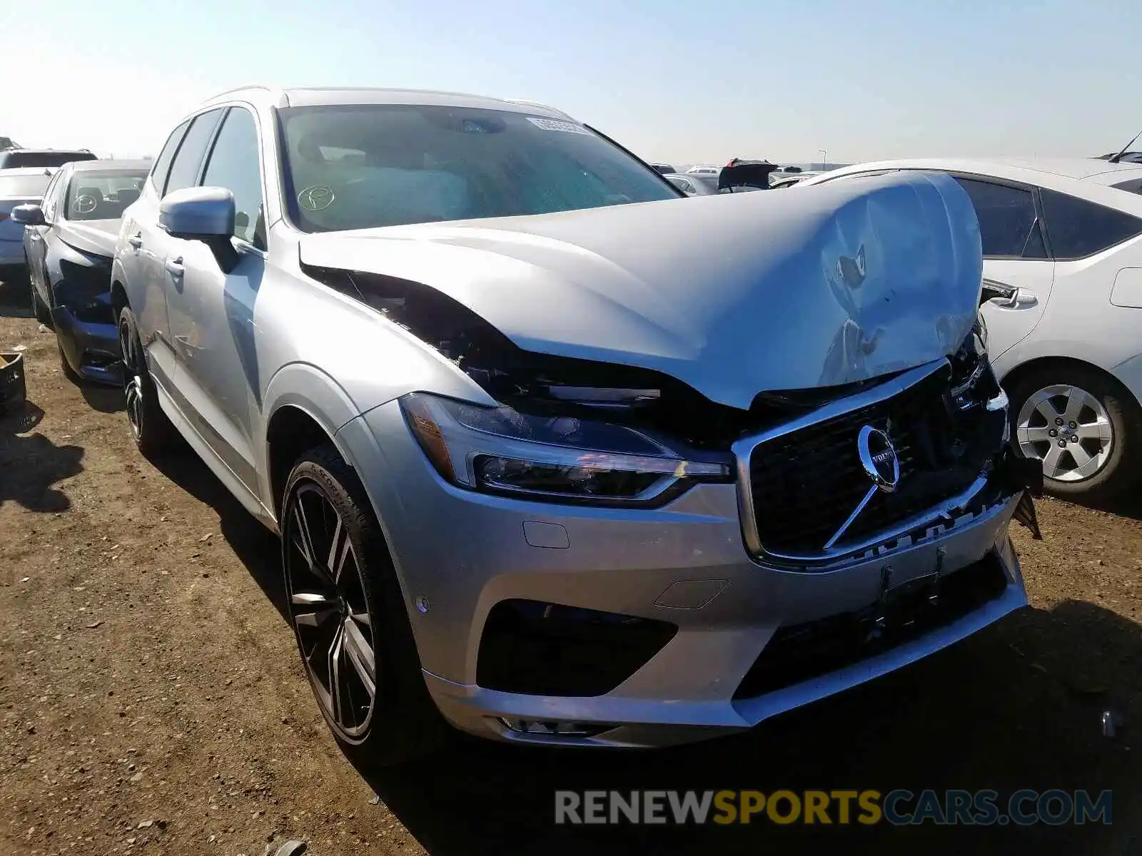 1 Photograph of a damaged car YV4A22RM4K1343744 VOLVO XC60 T6 R- 2019