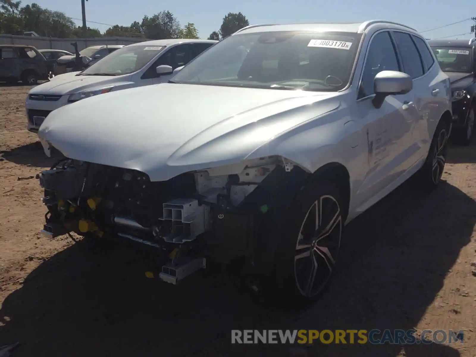 2 Photograph of a damaged car LYVBR0DM9KB285086 VOLVO XC60 T8 R- 2019