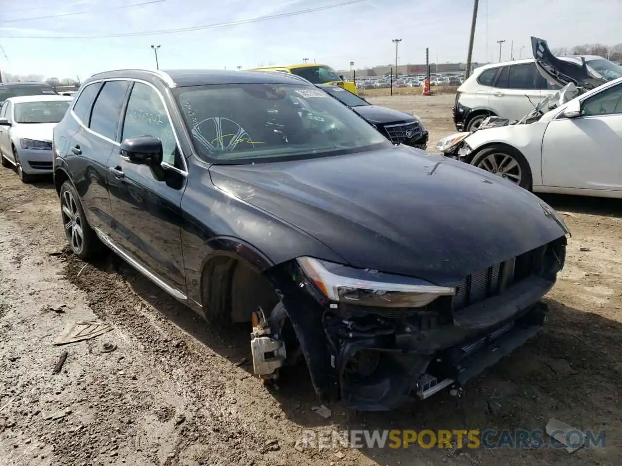 1 Photograph of a damaged car YV4BR0DL4M1830982 VOLVO XC60 T8 RE 2021