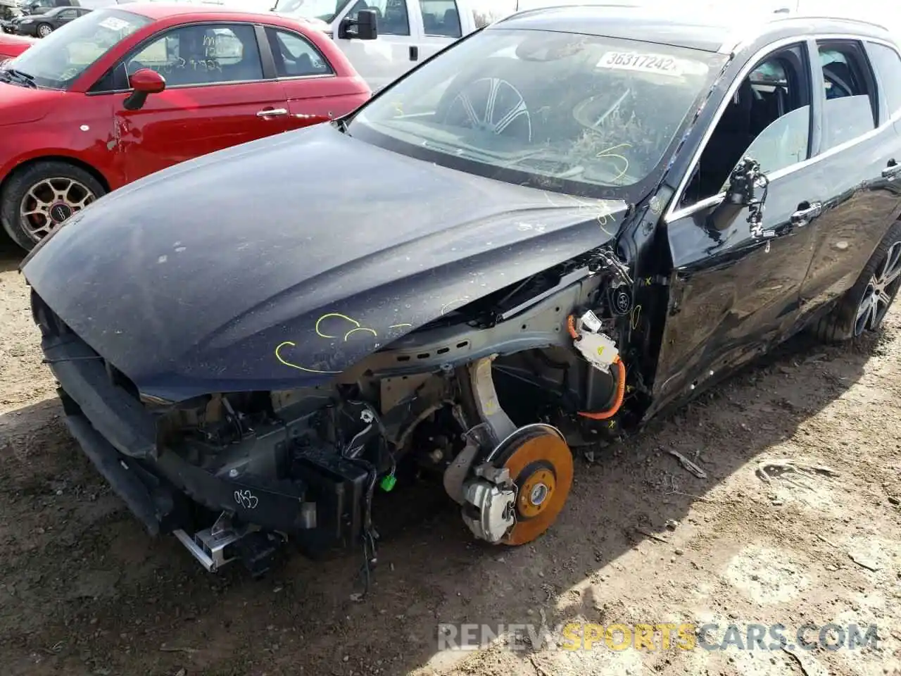 9 Photograph of a damaged car YV4BR0DL4M1830982 VOLVO XC60 T8 RE 2021