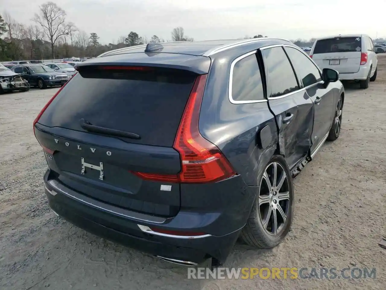 4 Фотография поврежденного автомобиля YV4BR0DL7M1675196 VOLVO XC60 T8 RE 2021