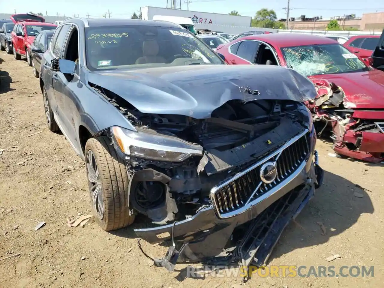 1 Photograph of a damaged car YV4BR0DL1N1914906 VOLVO XC60 T8 RE 2022