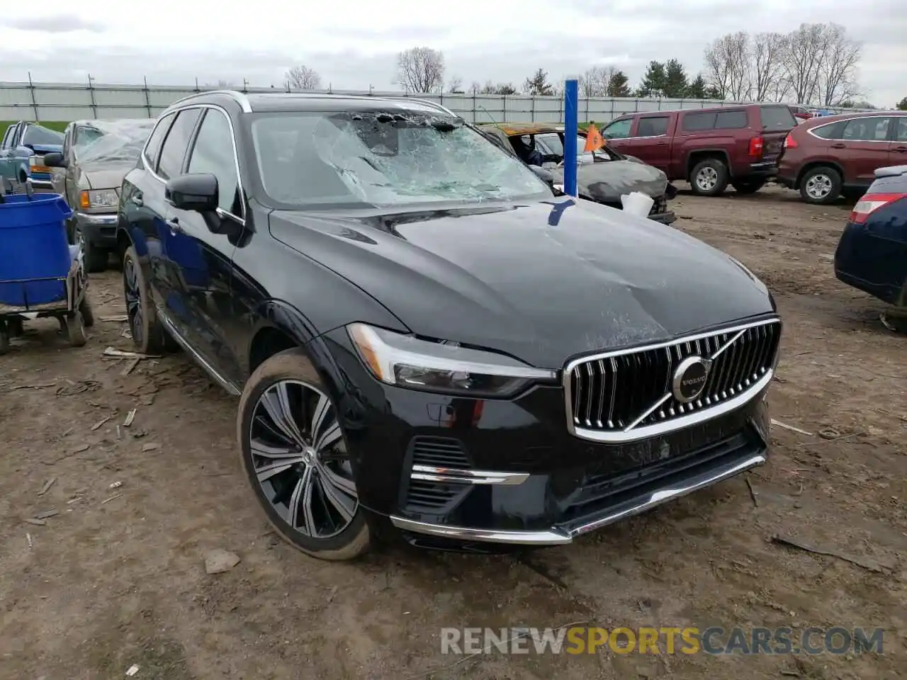 1 Photograph of a damaged car YV4BR0DL1N1941586 VOLVO XC60 T8 RE 2022