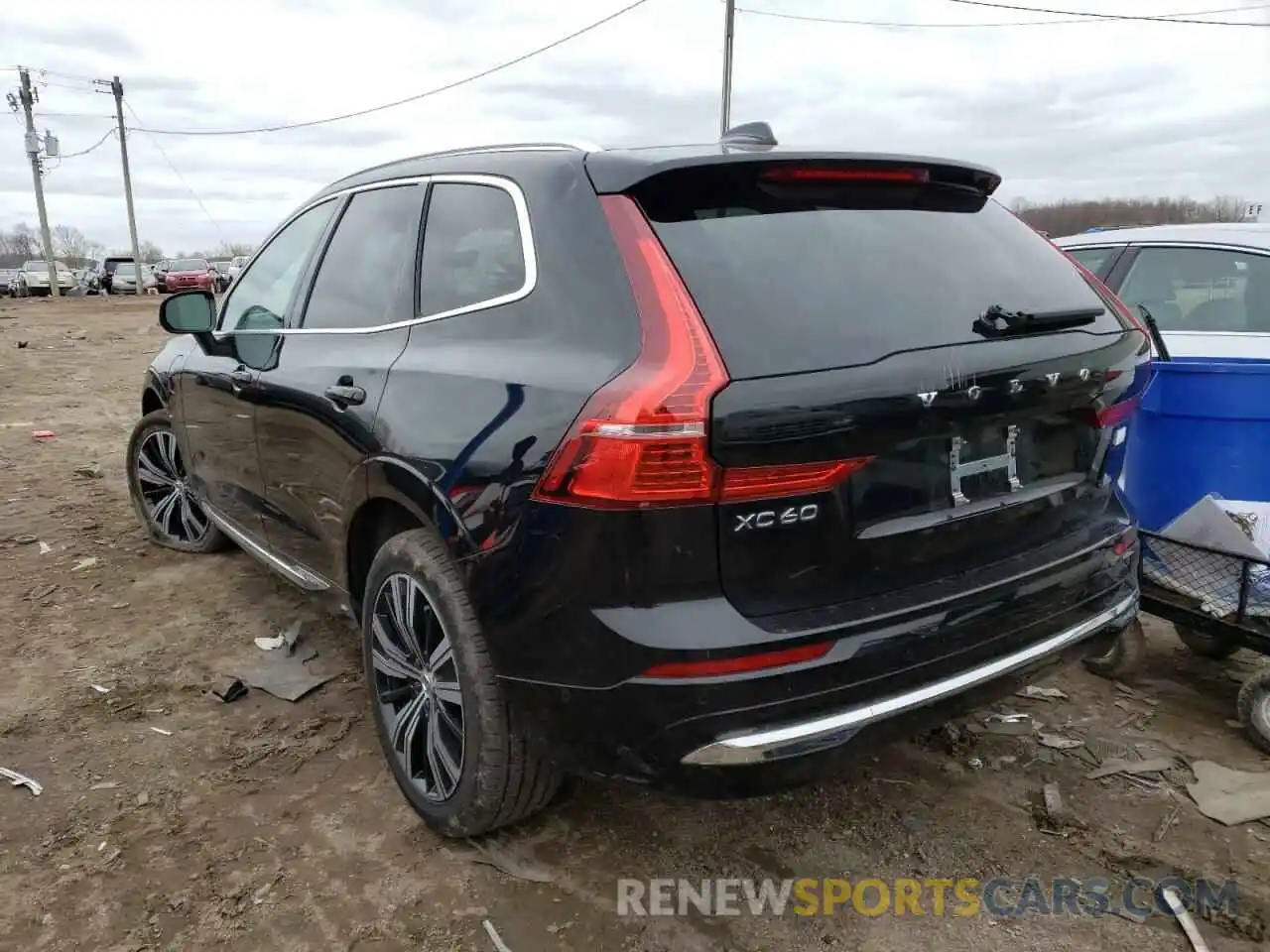 3 Фотография поврежденного автомобиля YV4BR0DL1N1941586 VOLVO XC60 T8 RE 2022