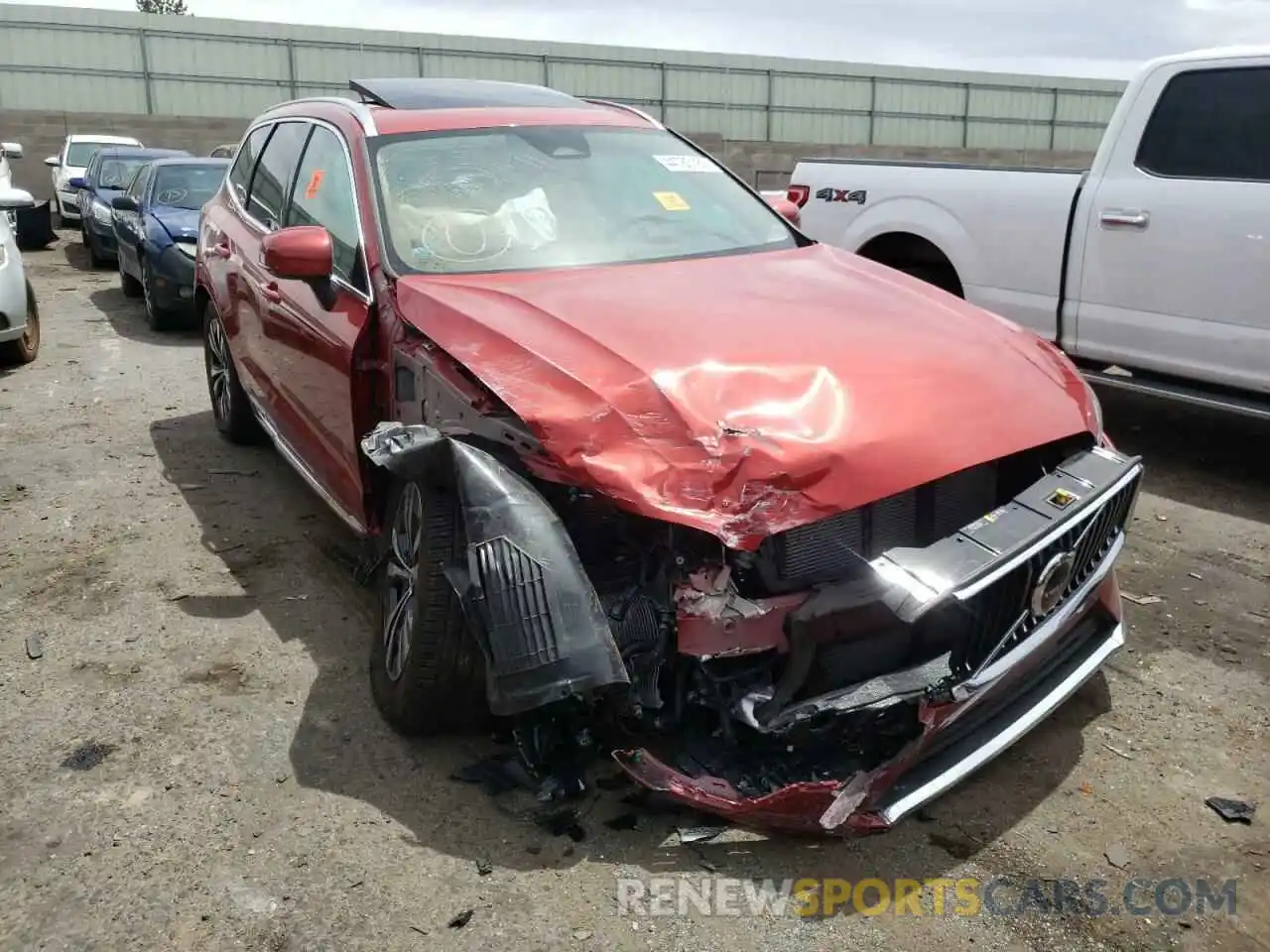 1 Photograph of a damaged car YV4BR0DZ4N1991337 VOLVO XC60 T8 RE 2022