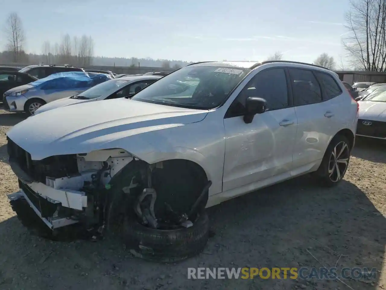 1 Photograph of a damaged car YV4L12RX1P1265324 VOLVO XC60 ULTIM 2023