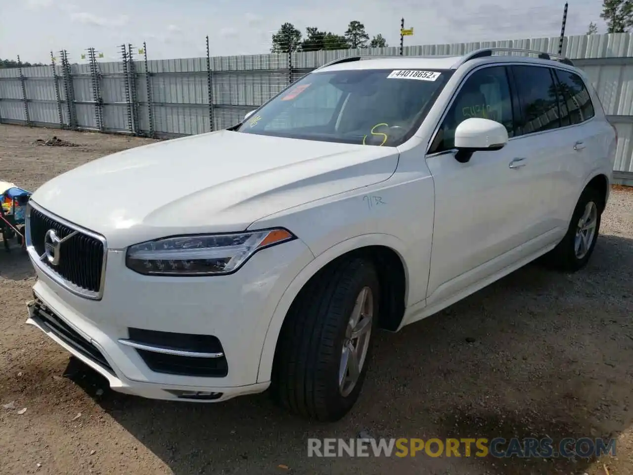 2 Photograph of a damaged car YV4102CK1K1495865 VOLVO XC90 2019