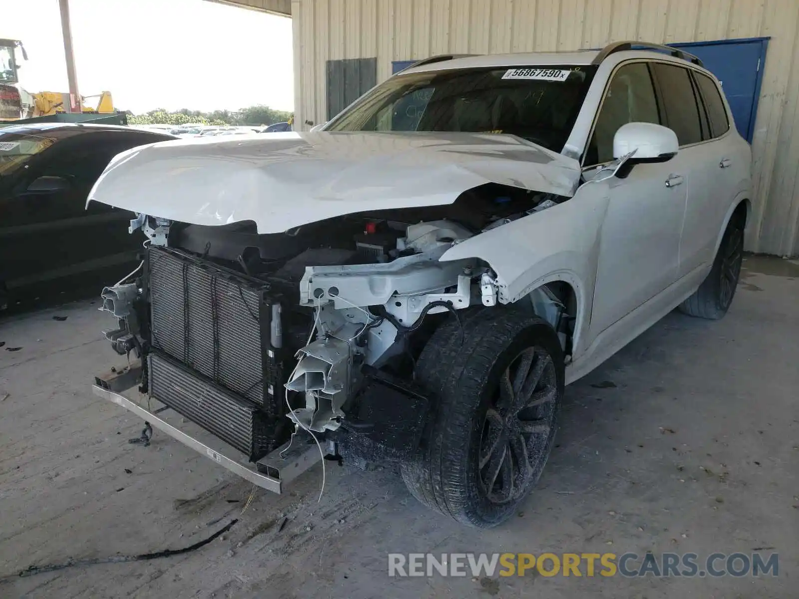 2 Photograph of a damaged car YV4102CK2K1417255 VOLVO XC90 2019