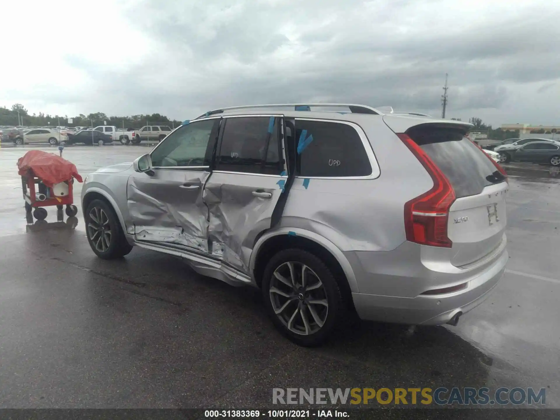 3 Photograph of a damaged car YV4102CK2K1506534 VOLVO XC90 2019