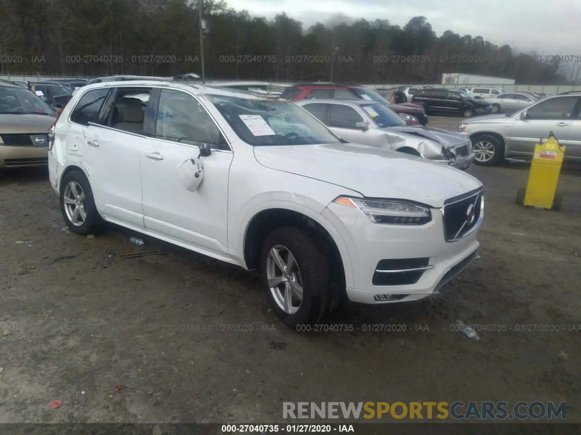 1 Photograph of a damaged car YV4102CK4K1424109 VOLVO XC90 2019