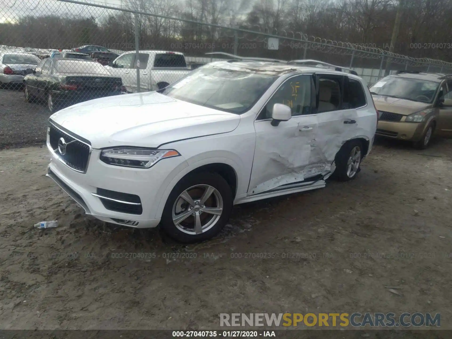 2 Photograph of a damaged car YV4102CK4K1424109 VOLVO XC90 2019