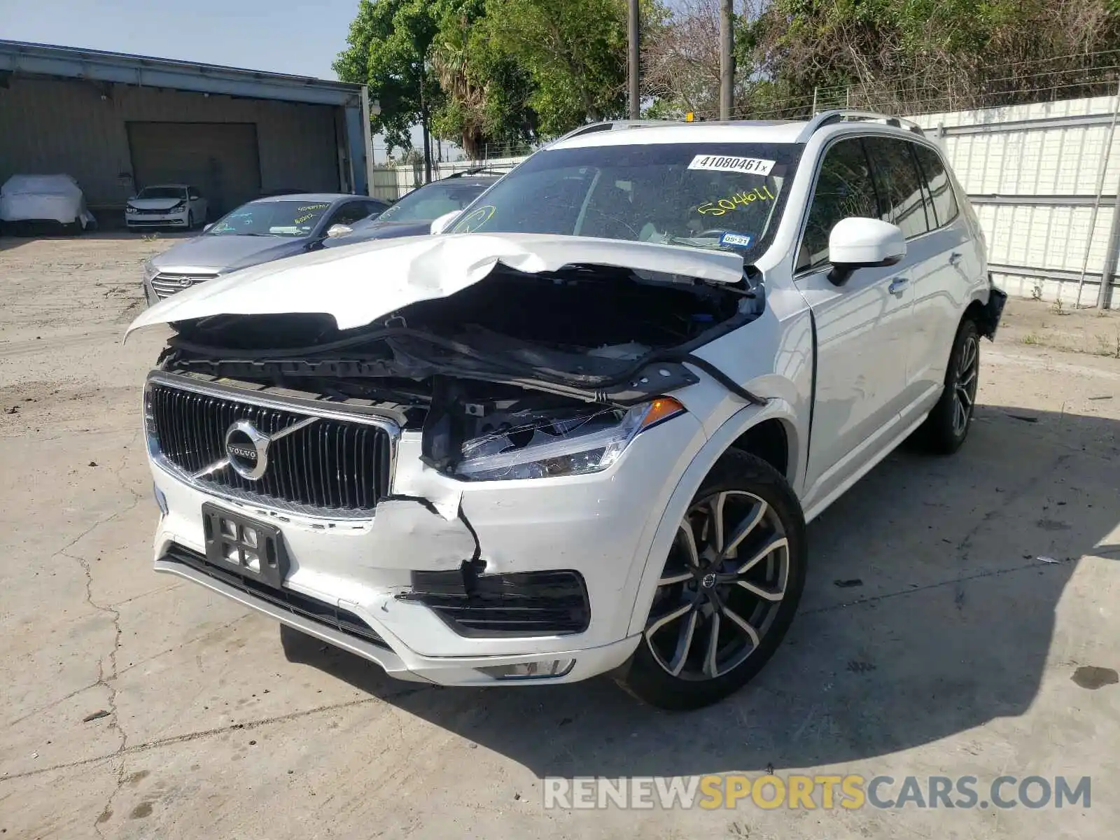 2 Photograph of a damaged car YV4102CK6K1504611 VOLVO XC90 2019