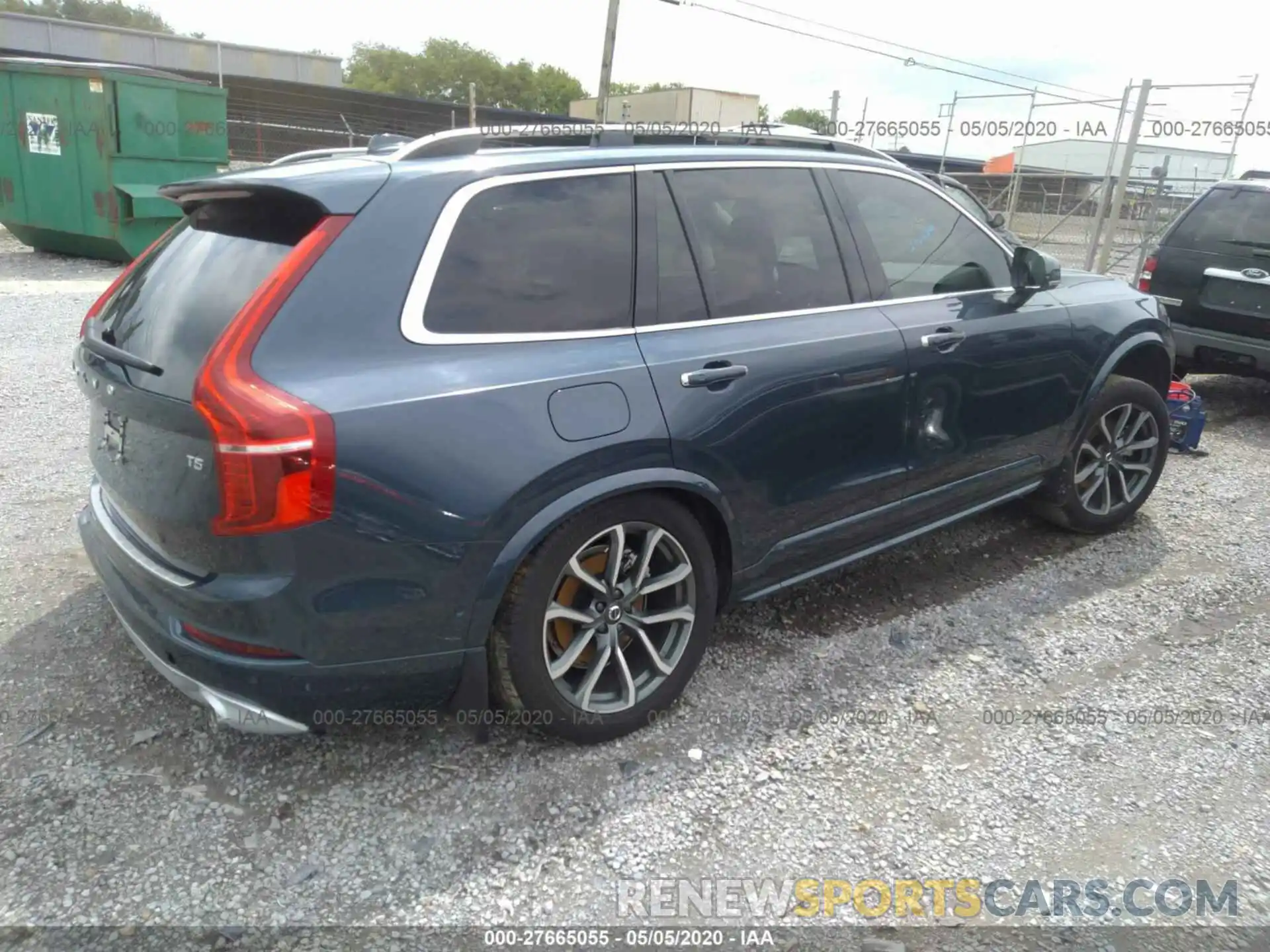 4 Фотография поврежденного автомобиля YV4102CK7K1509784 VOLVO XC90 2019