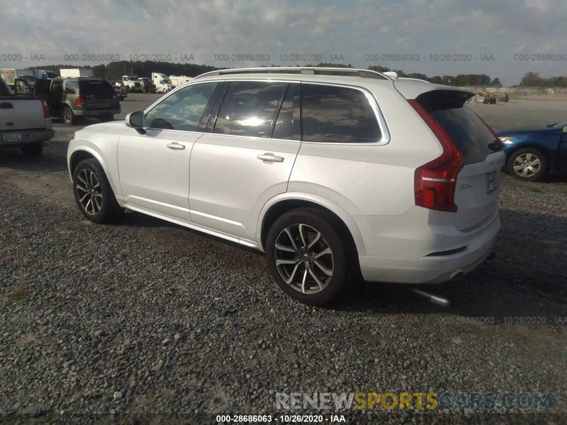 3 Фотография поврежденного автомобиля YV4102CK8K1509499 VOLVO XC90 2019