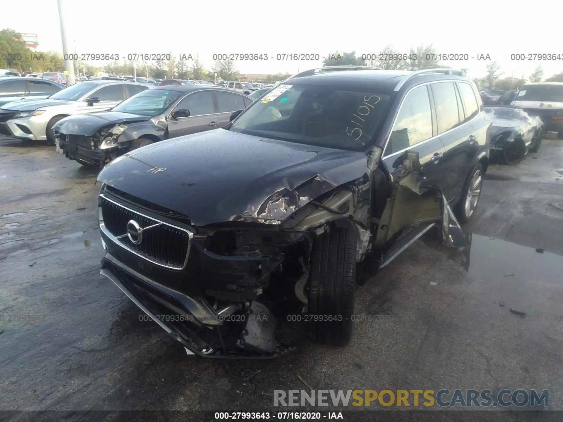 6 Photograph of a damaged car YV4102PK0K1511015 VOLVO XC90 2019