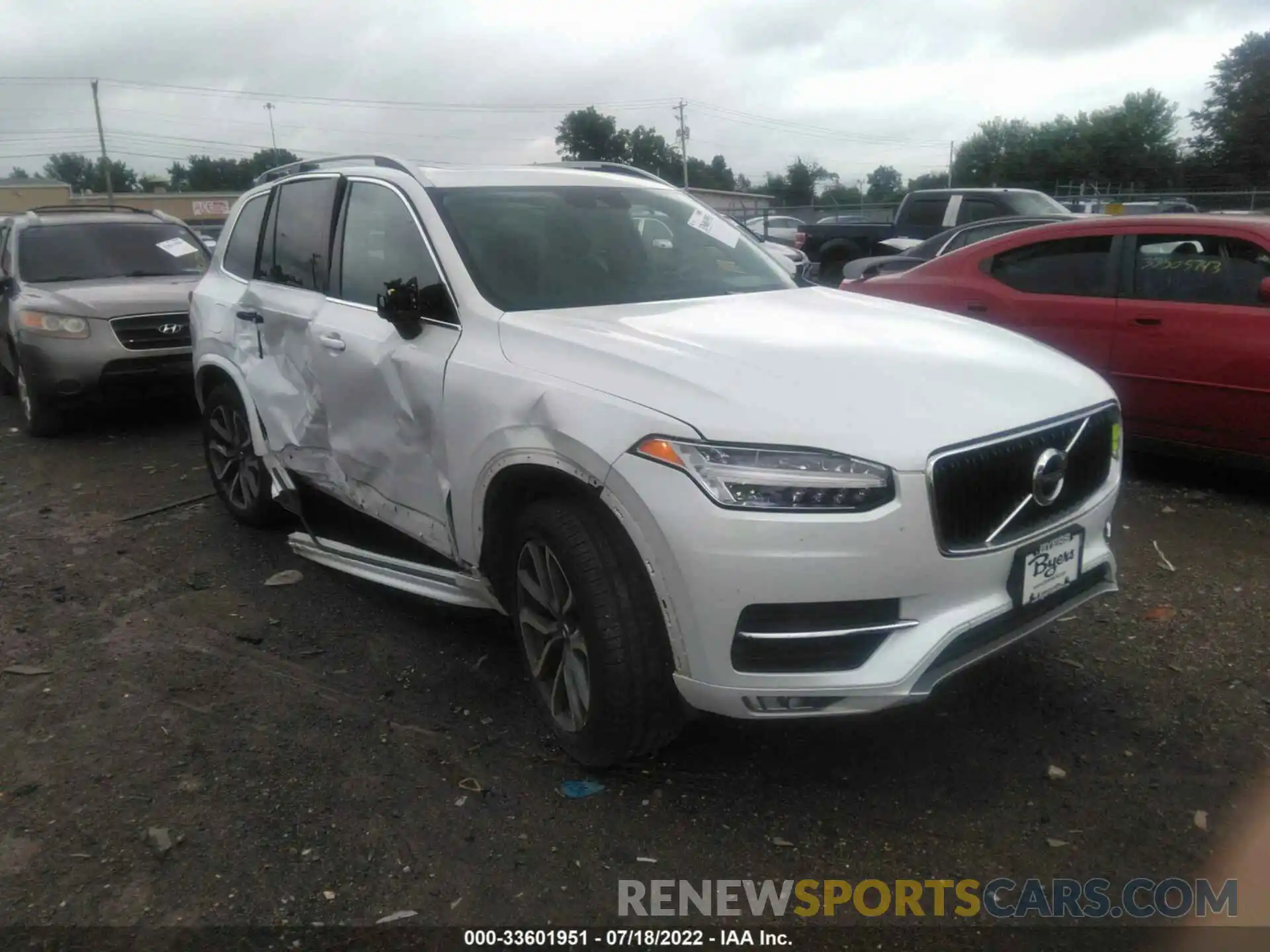 1 Photograph of a damaged car YV4102PK1K1498937 VOLVO XC90 2019