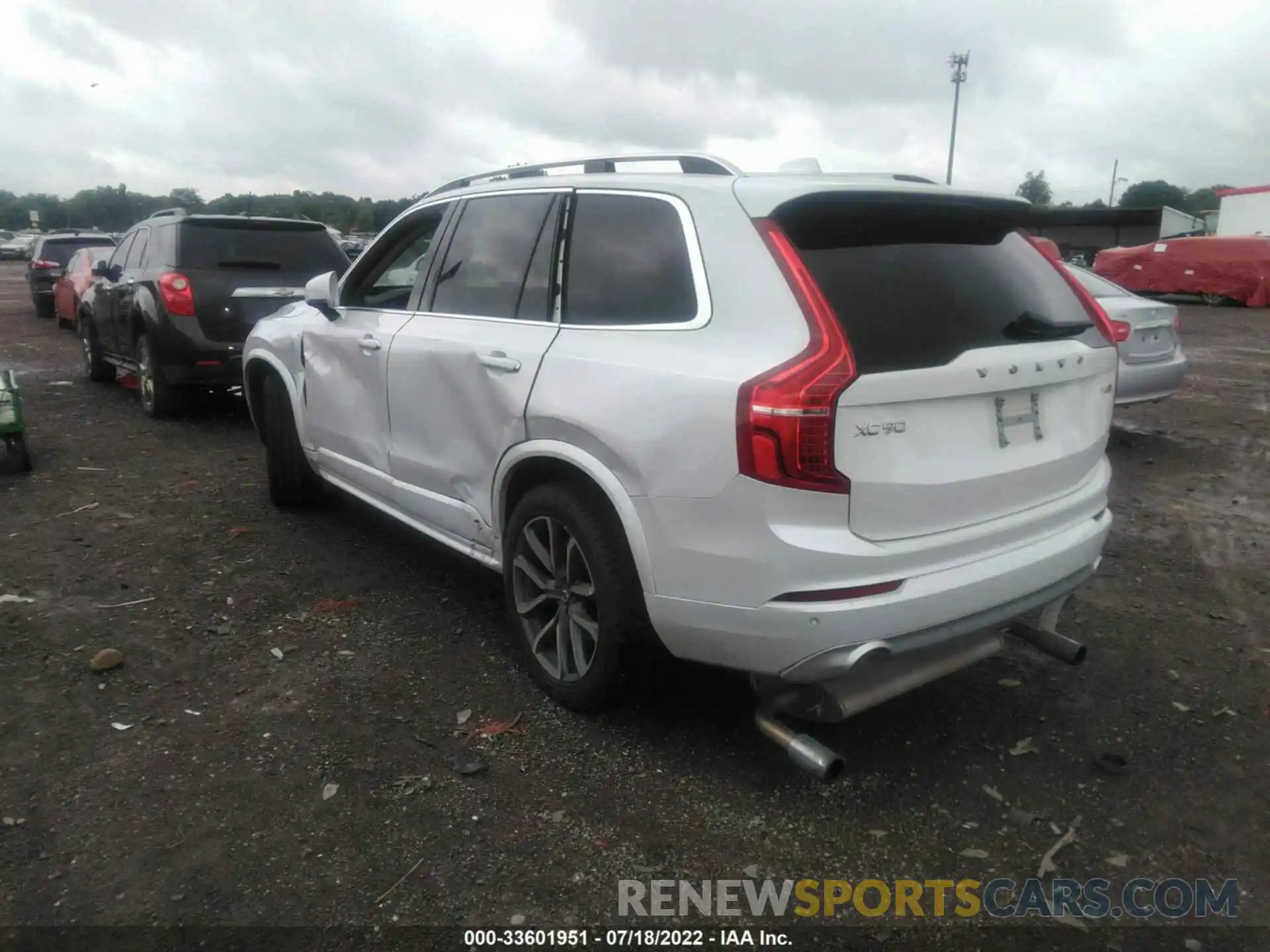 3 Фотография поврежденного автомобиля YV4102PK1K1498937 VOLVO XC90 2019