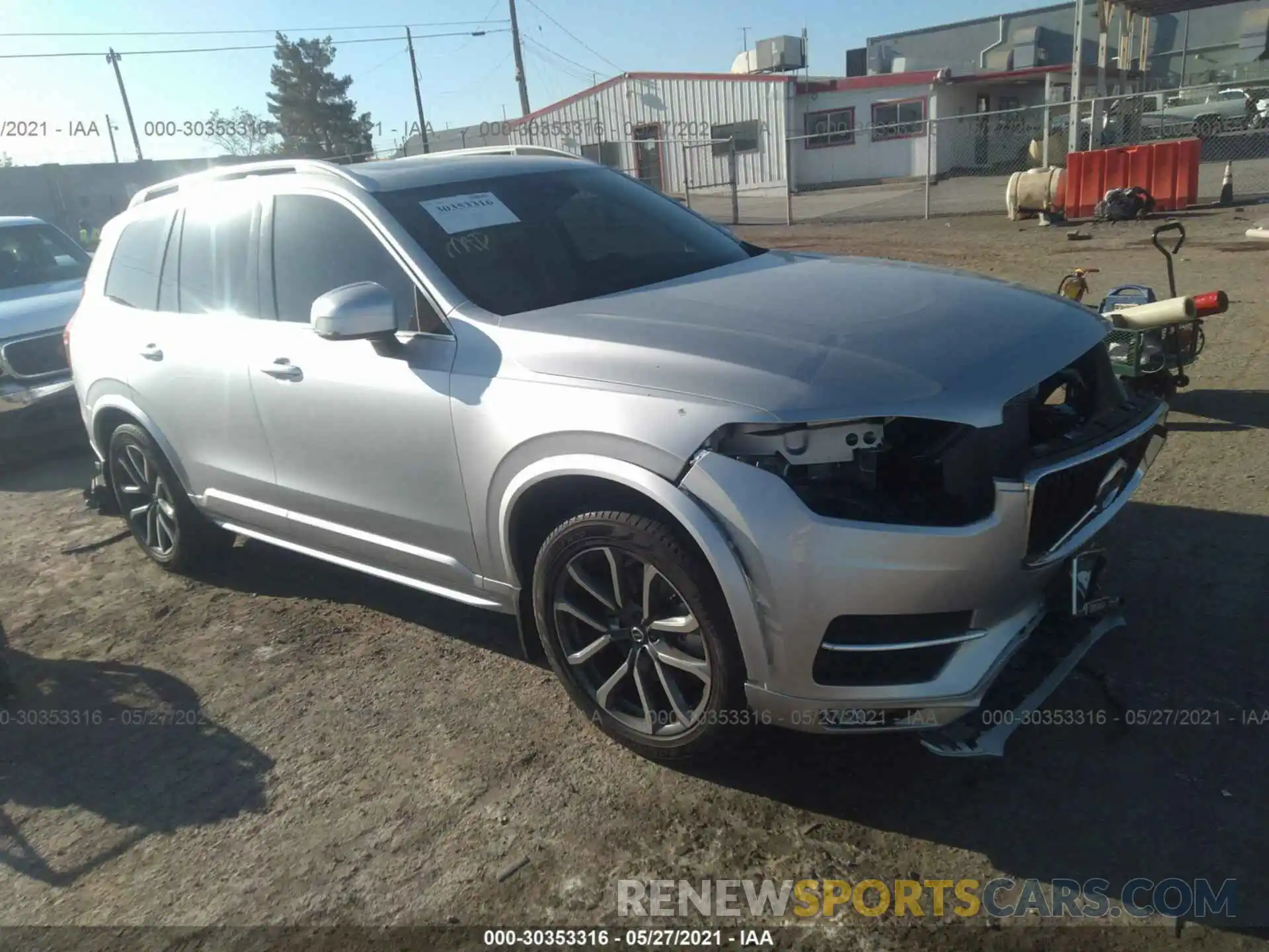 1 Photograph of a damaged car YV4102PK1K1500041 VOLVO XC90 2019