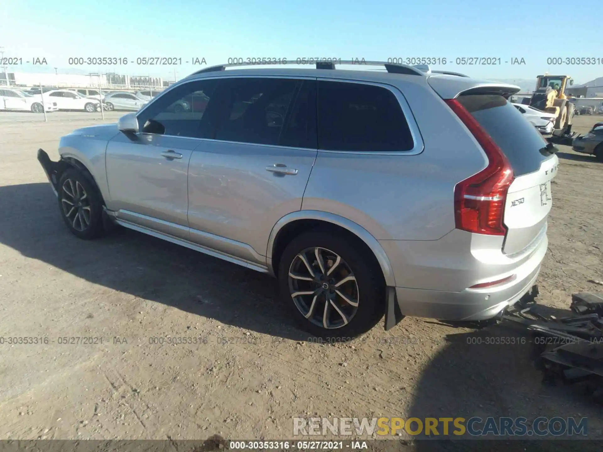 3 Фотография поврежденного автомобиля YV4102PK1K1500041 VOLVO XC90 2019