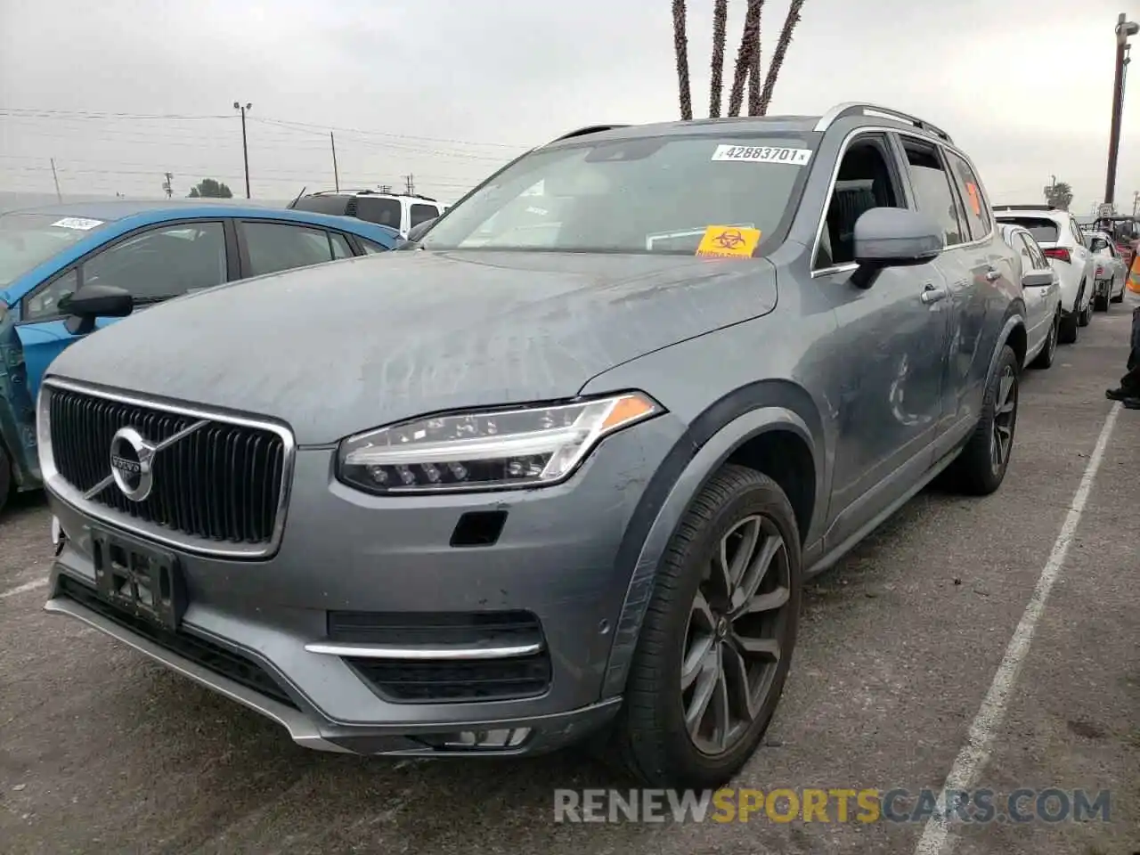 2 Photograph of a damaged car YV4102PK2K1416102 VOLVO XC90 2019