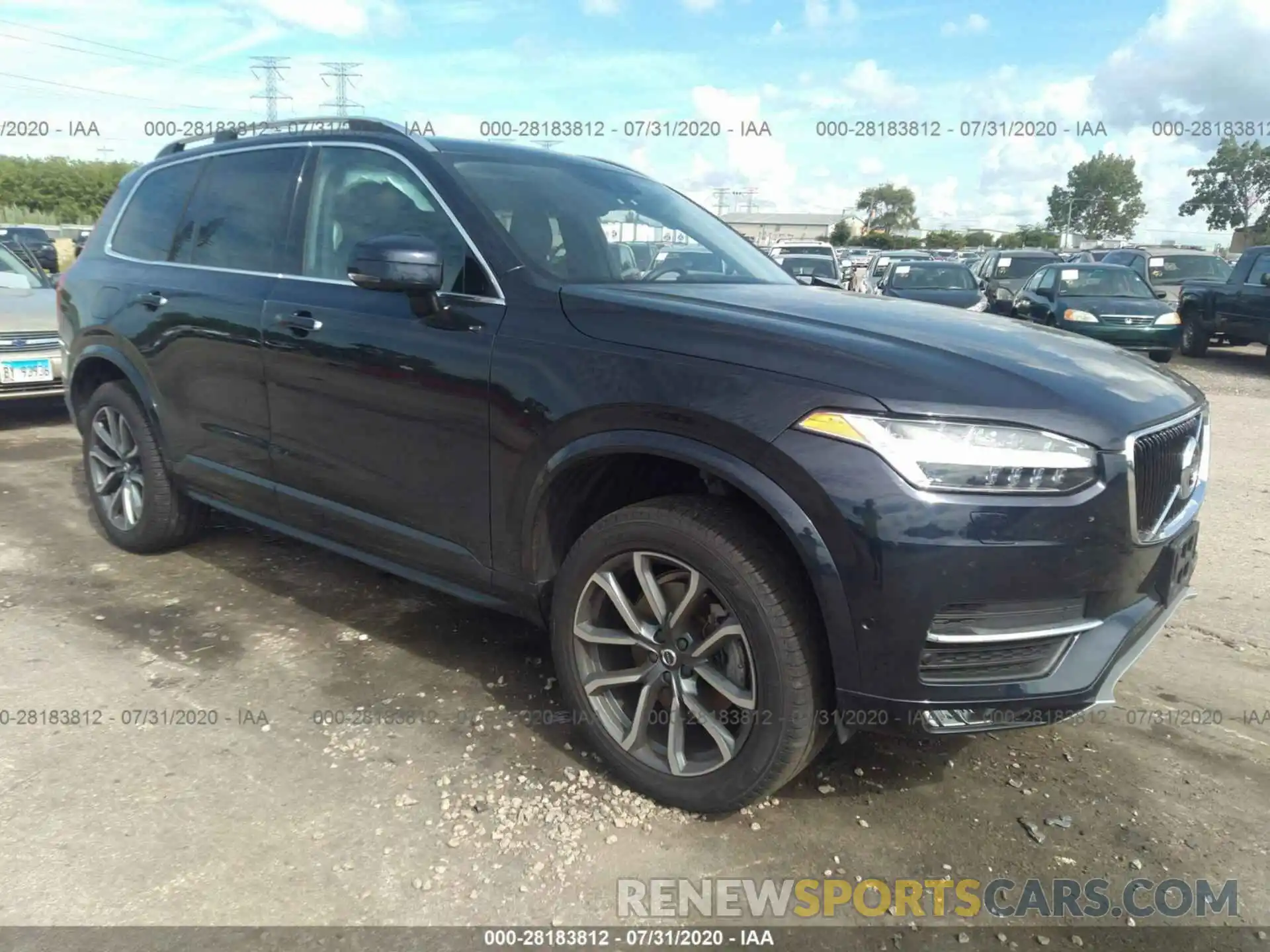 1 Photograph of a damaged car YV4102PK4K1423617 VOLVO XC90 2019