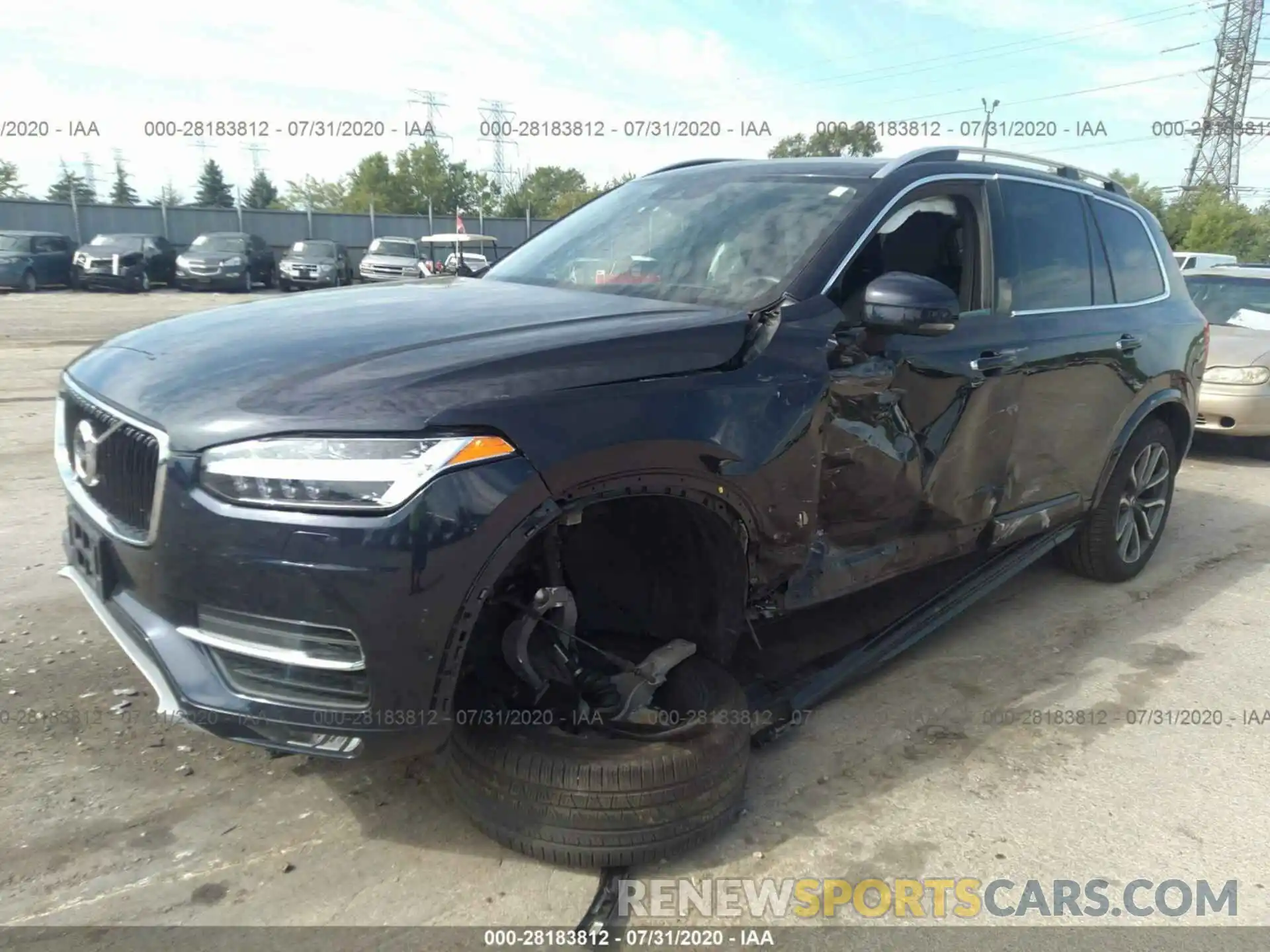 2 Photograph of a damaged car YV4102PK4K1423617 VOLVO XC90 2019