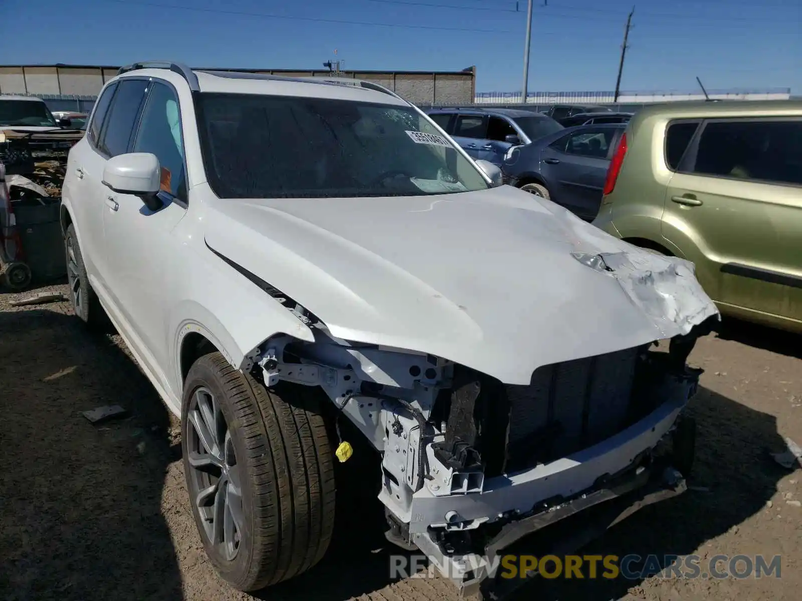 1 Photograph of a damaged car YV4102PK4K1487169 VOLVO XC90 2019