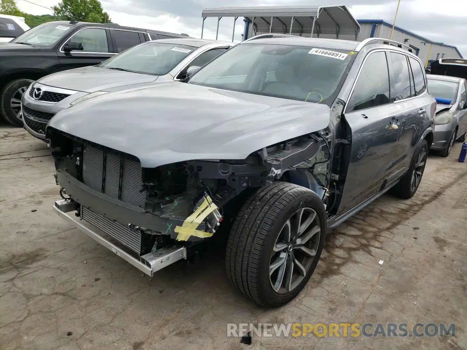 2 Photograph of a damaged car YV4102PK4K1495191 VOLVO XC90 2019