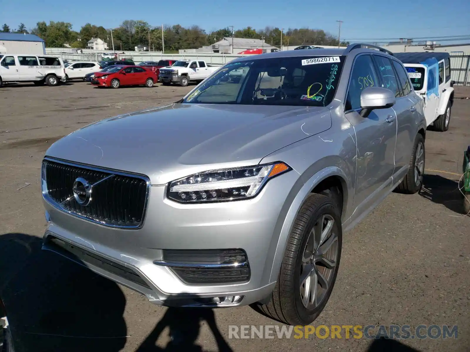 2 Photograph of a damaged car YV4102PK4K1501507 VOLVO XC90 2019