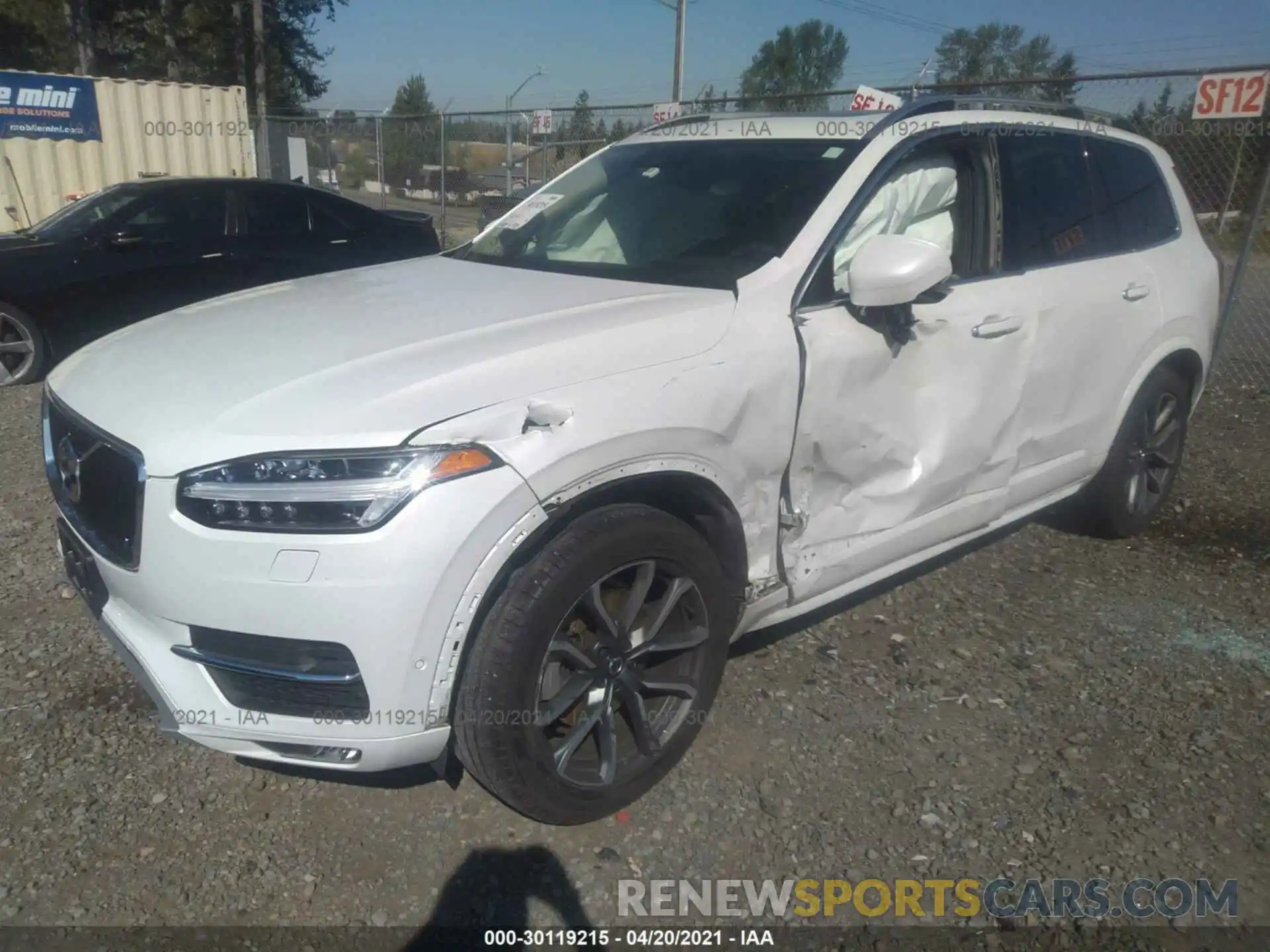 2 Photograph of a damaged car YV4102PK6K1507244 VOLVO XC90 2019