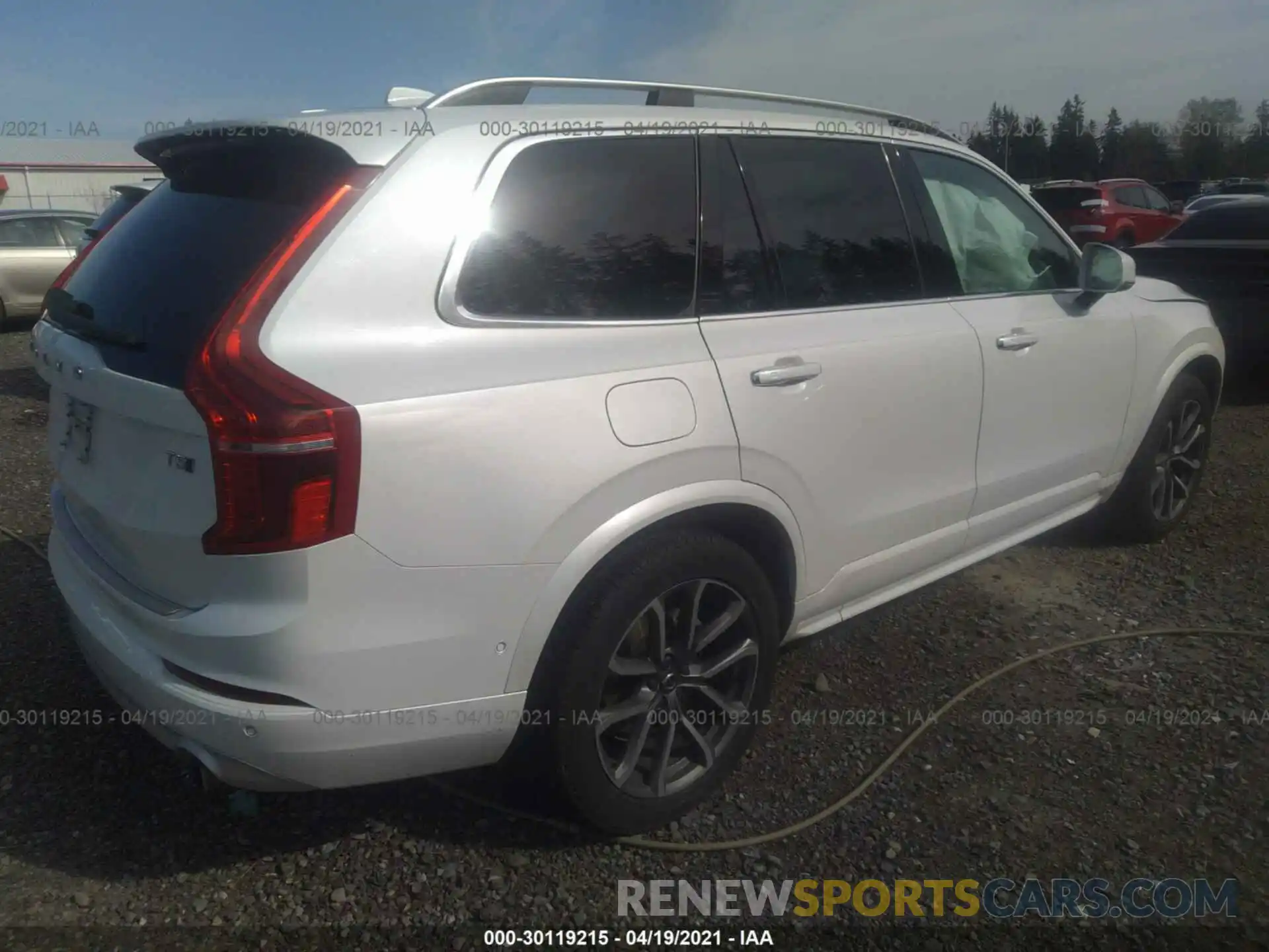 4 Photograph of a damaged car YV4102PK6K1507244 VOLVO XC90 2019