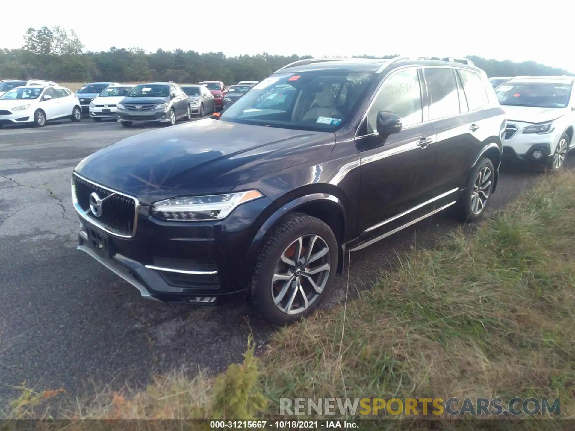 2 Photograph of a damaged car YV4102PK7K1499302 VOLVO XC90 2019