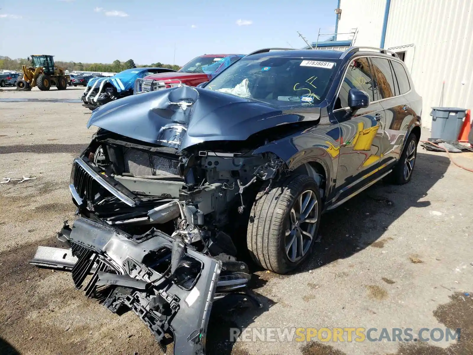 2 Photograph of a damaged car YV4102PK7K1507267 VOLVO XC90 2019