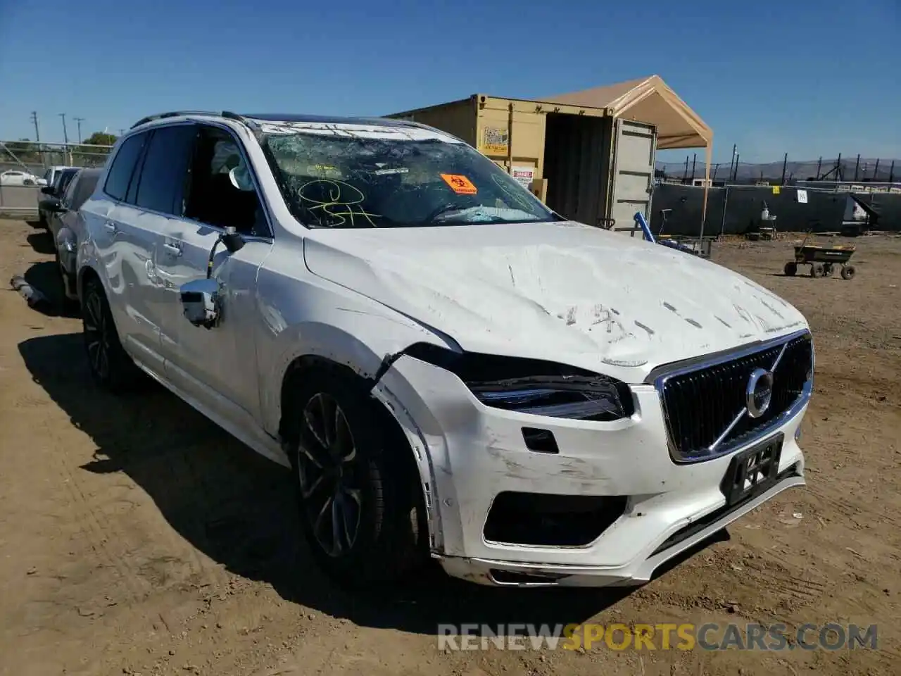 1 Photograph of a damaged car YV4102PK9K1423287 VOLVO XC90 2019