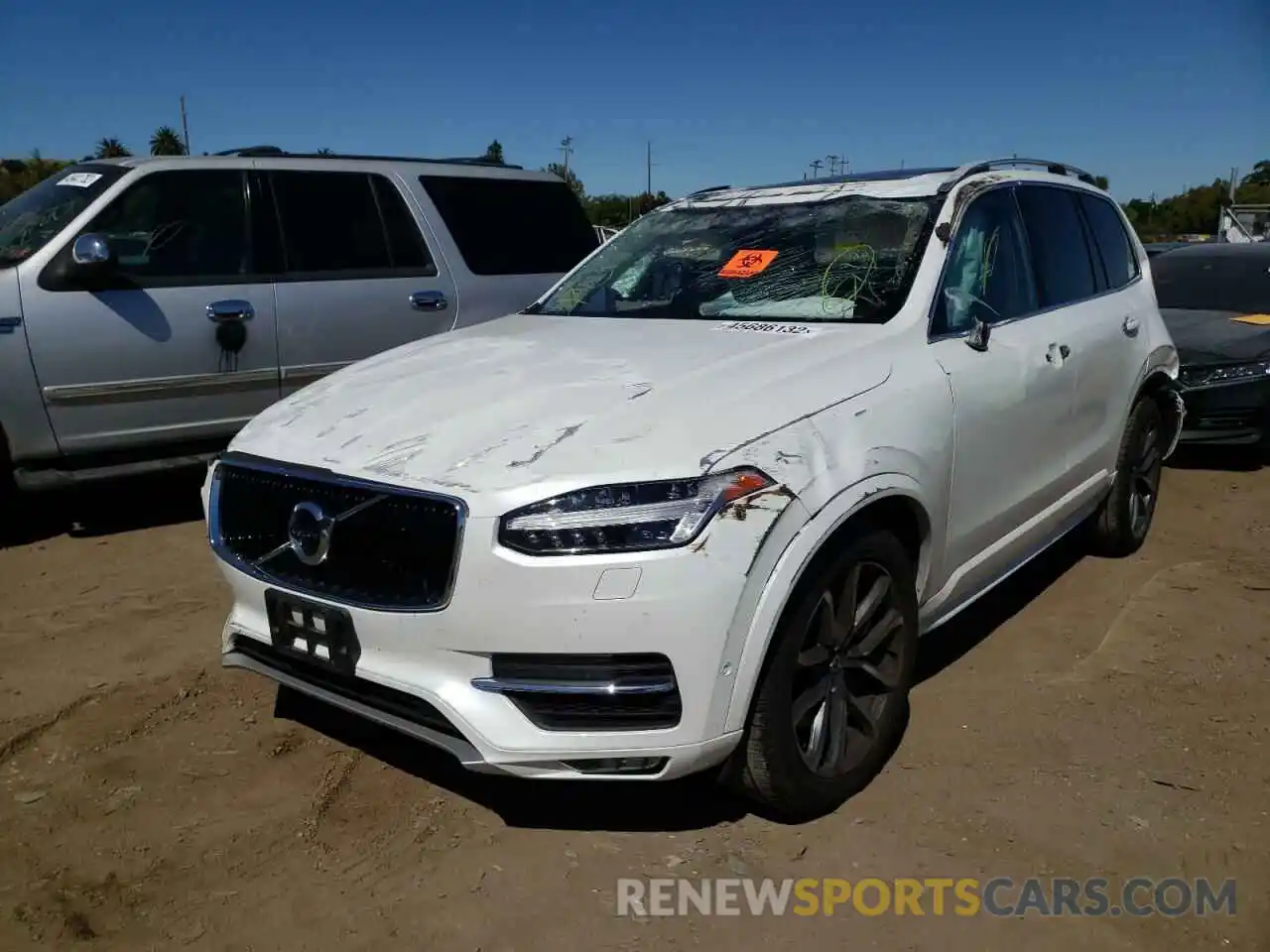 2 Photograph of a damaged car YV4102PK9K1423287 VOLVO XC90 2019