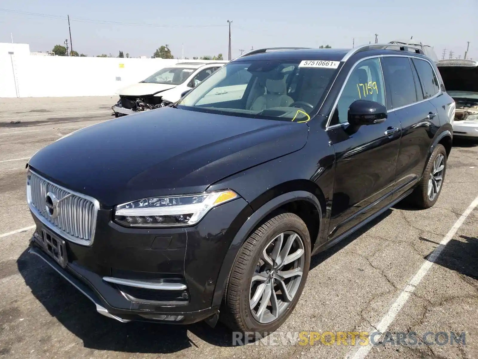 2 Photograph of a damaged car YV4102PK9K1507707 VOLVO XC90 2019