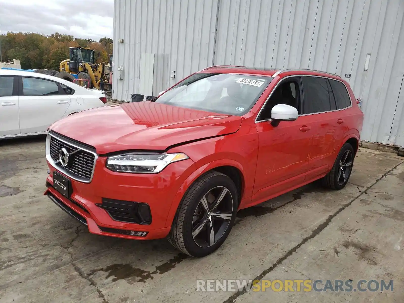 2 Photograph of a damaged car YV4102PM8K1468996 VOLVO XC90 2019