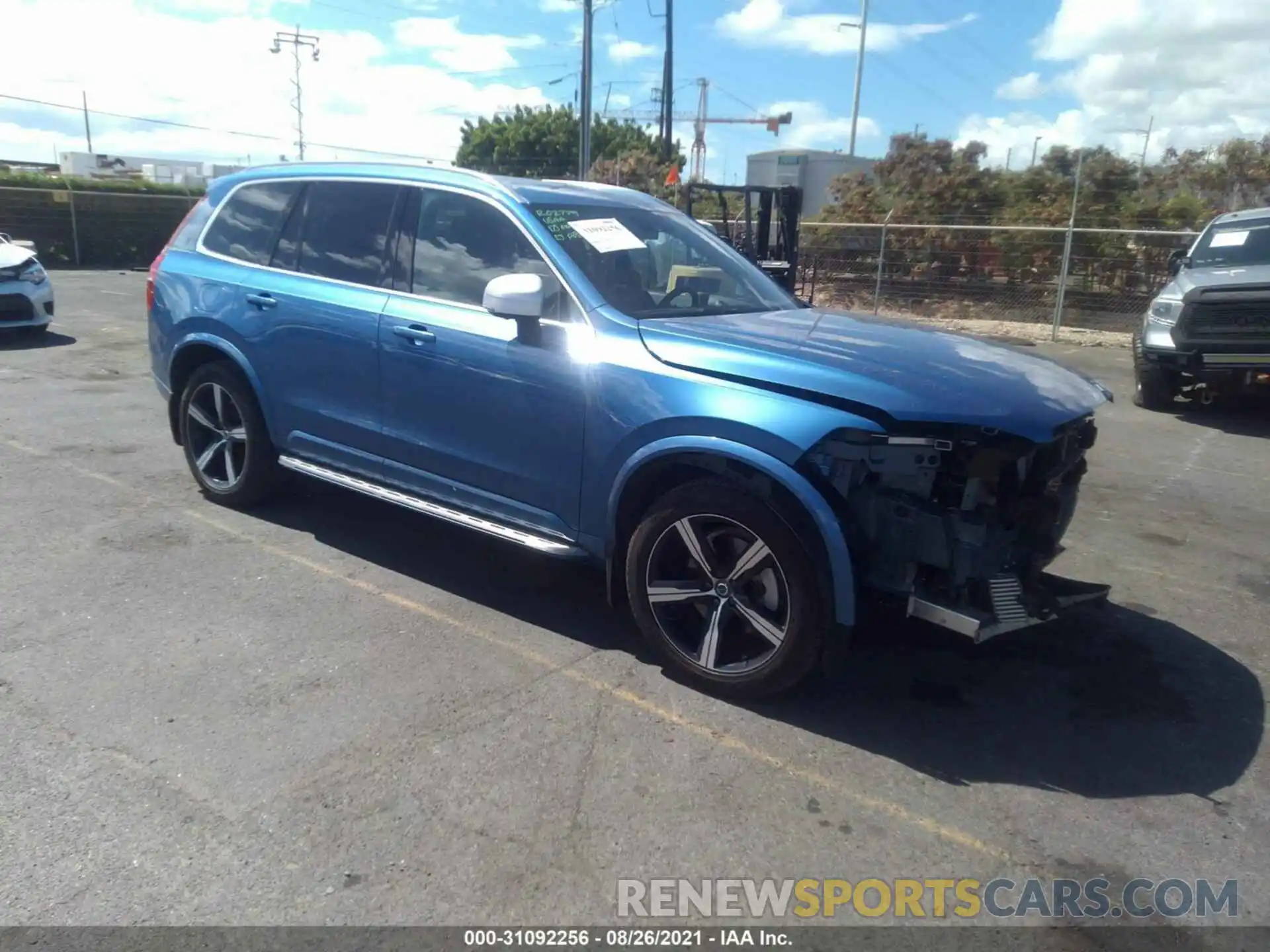 1 Photograph of a damaged car YV4102PM9K1487198 VOLVO XC90 2019