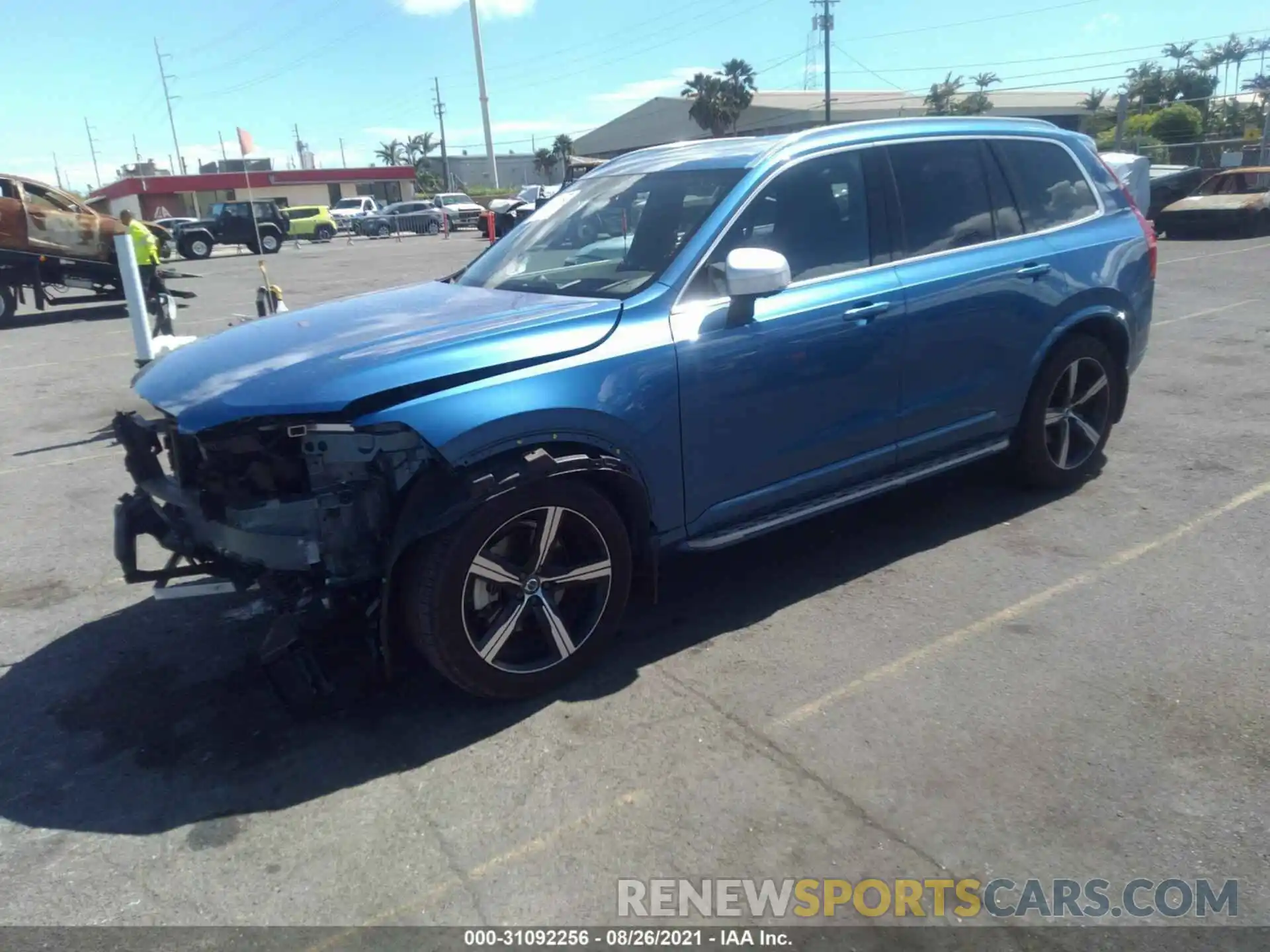 2 Photograph of a damaged car YV4102PM9K1487198 VOLVO XC90 2019