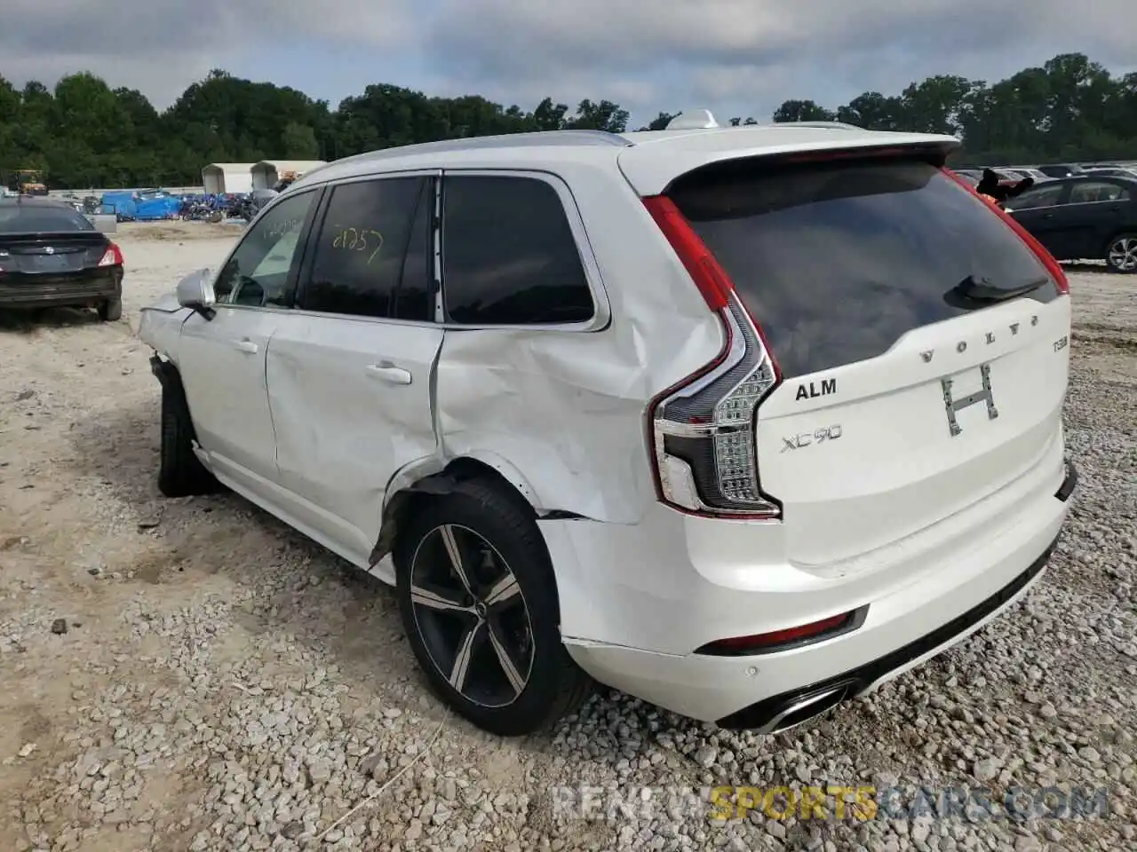 3 Photograph of a damaged car YV4102PM9K1509183 VOLVO XC90 2019