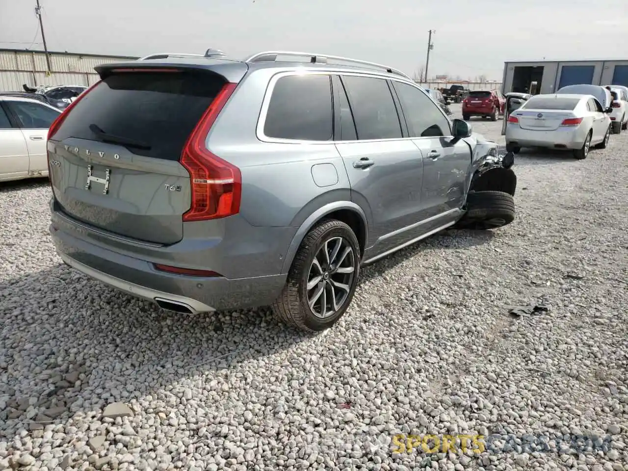 4 Фотография поврежденного автомобиля YV4A22PK0K1449173 VOLVO XC90 2019