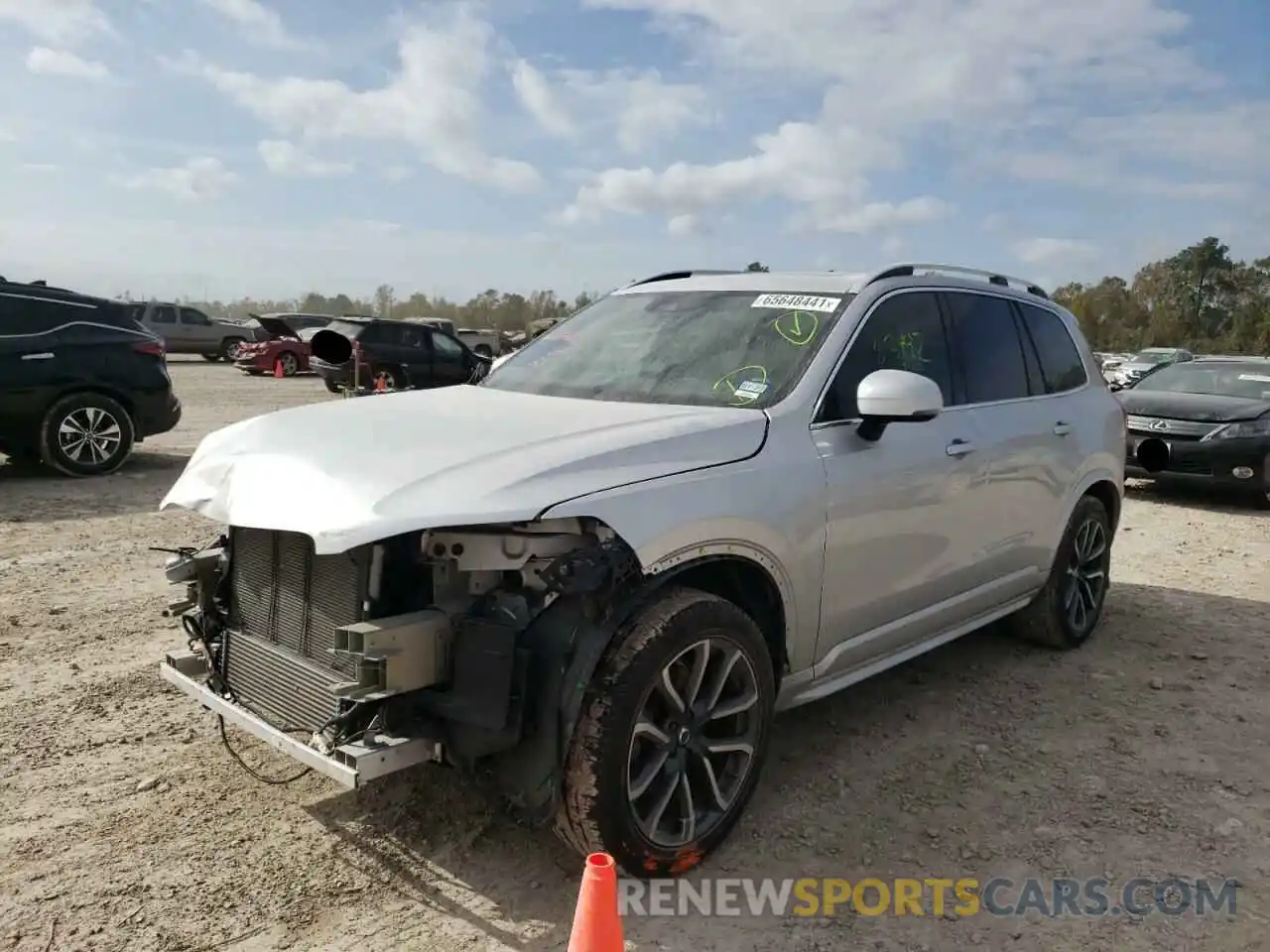 2 Photograph of a damaged car YV4A22PK1K1431068 VOLVO XC90 2019