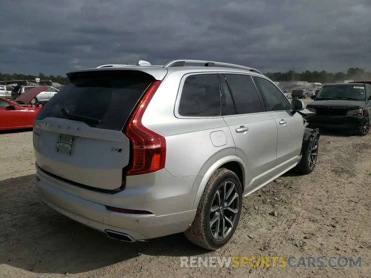 4 Фотография поврежденного автомобиля YV4A22PK1K1431068 VOLVO XC90 2019