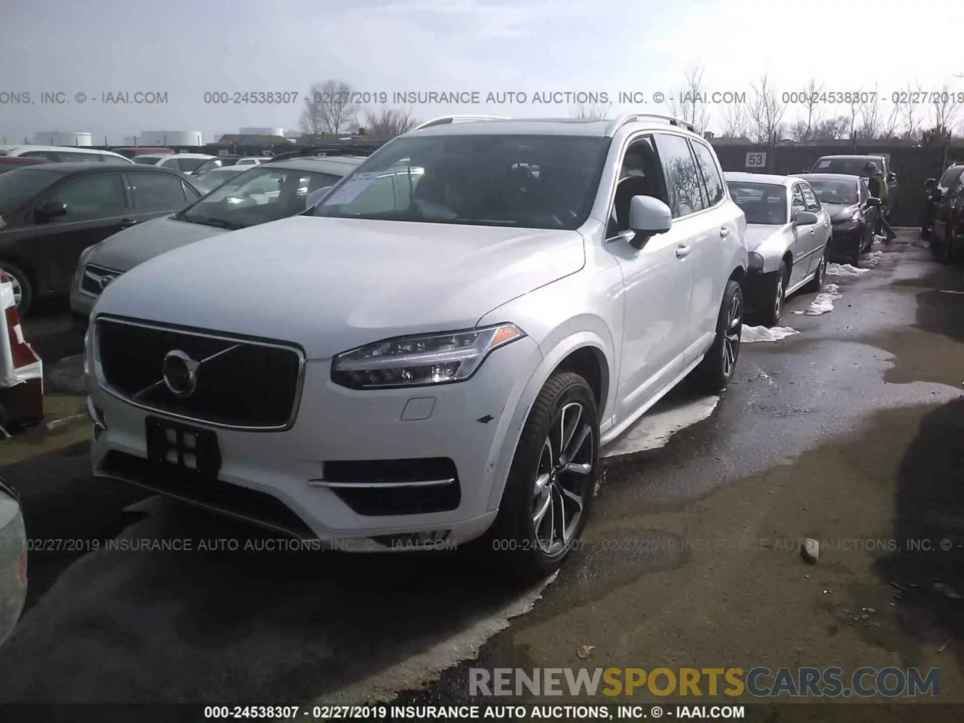 2 Фотография поврежденного автомобиля YV4A22PK1K1435511 VOLVO XC90 2019