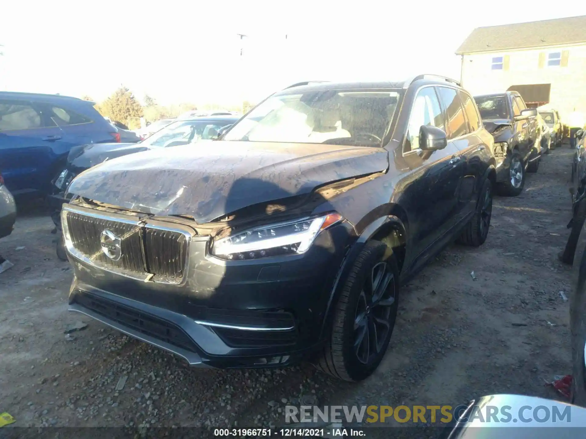 2 Photograph of a damaged car YV4A22PK1K1448243 VOLVO XC90 2019