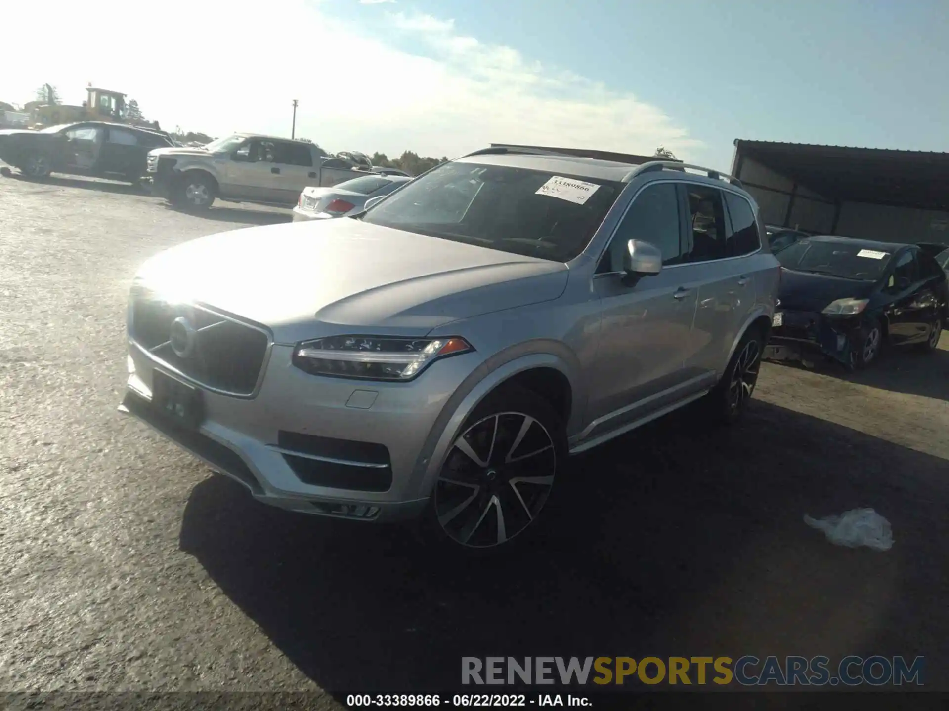 2 Photograph of a damaged car YV4A22PK1K1467200 VOLVO XC90 2019