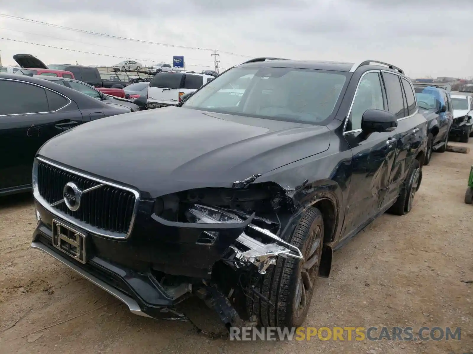 2 Photograph of a damaged car YV4A22PK1K1474535 VOLVO XC90 2019